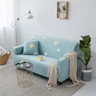 Эластичные Чехлы на диван с цветочным рисунком, эластичные чехлы на диван для гостиной, защита мебели, чехол на диван на 1234-местный диван
