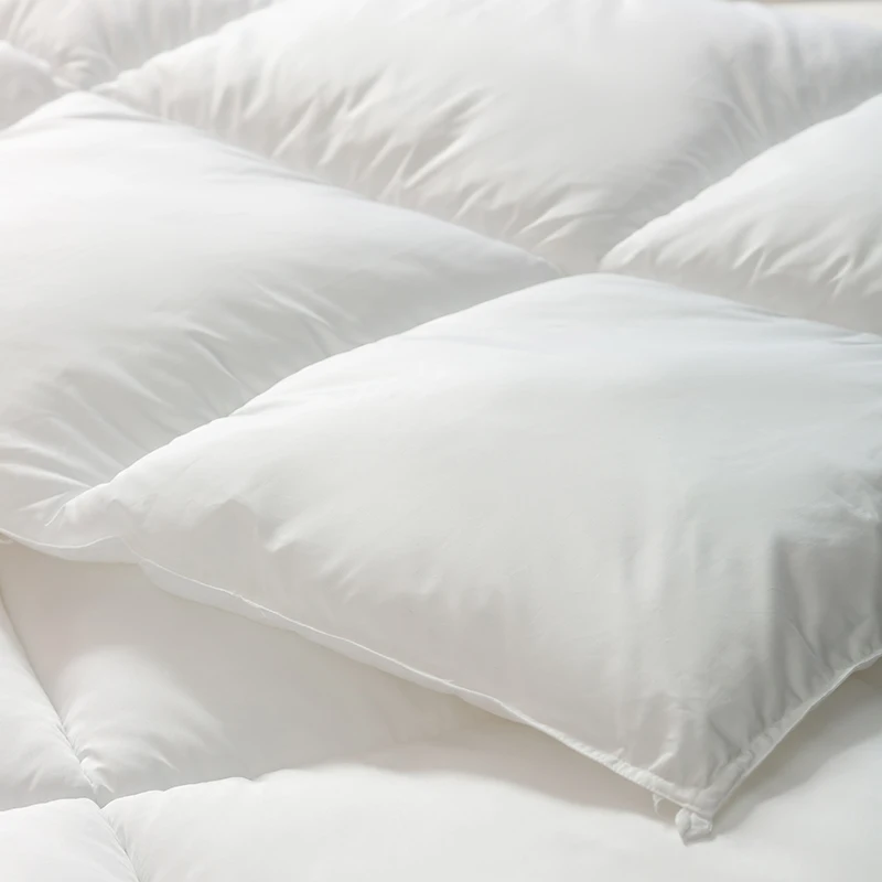 Высококачественное зимнее/осеннее одеяло с утиным пухом и полиэфирным