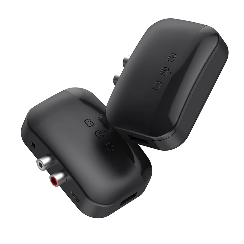 

Bluetooth Adapter Wireless NFC Receiver 5.0 APTX LL RCA 3.5mm Jack Aux o Adapter Support TF Card U Disk Reader