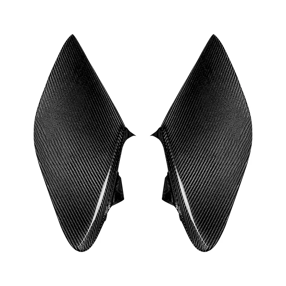 2 шт./компл. автомобильные сухие углеродного волокна задняя сторона