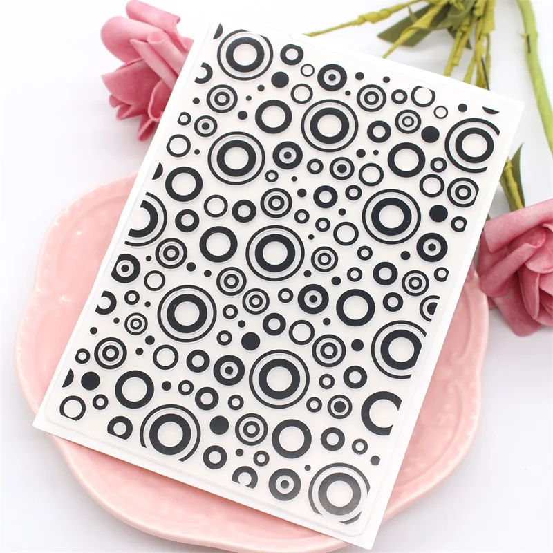 KSCRAFT круг из пластика папки для тиснения самостоятельного изготовления бумаги