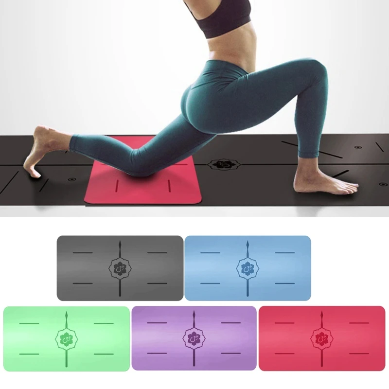 

Mini PU Yoga Pad Eco-Friendly Non Slip Yoga Knee Pad Elbows Yoga Auxiliary Pad Training Exercises Sport Mat Gym Soft Pilates Mat