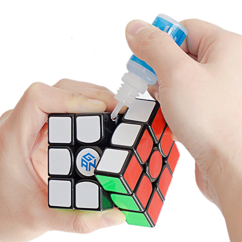 Qiyi скоростной магический куб lube GAN cube lubricant M oil 1 шт. инструмент Y 5 смешанные цвета