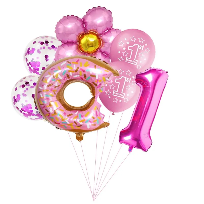 Украшения для вечеринки в честь первого дня рождения игрушка Сюрприз на день