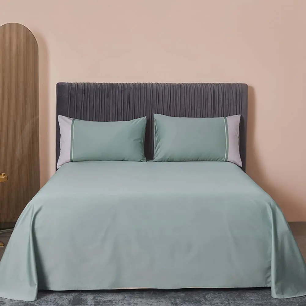 

Svetanya 60S Egyptian Cotton Satin Hotel Home Linens Fitted or Flat Sheet Pillowcase Duvet Cover Bedding Set