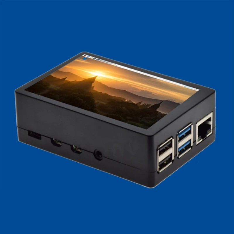 Контактный экран для Raspberry Pi 4B 3B + 3 5 дюймовый ЖК-дисплей контактная ручка чехол из