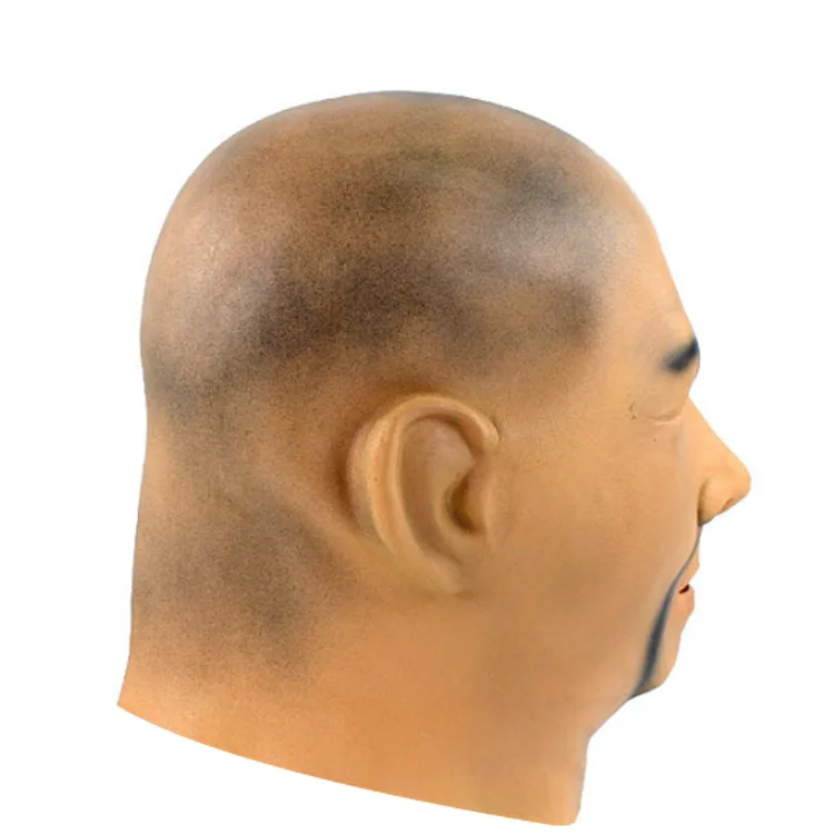 1 шт. преисподней босс Косплэй страшно для наращивания на всю голову латексная