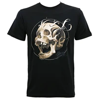 unique bone skull art premium t shirt summer cotton o neck short sleeve mens t shirt new s 3xl