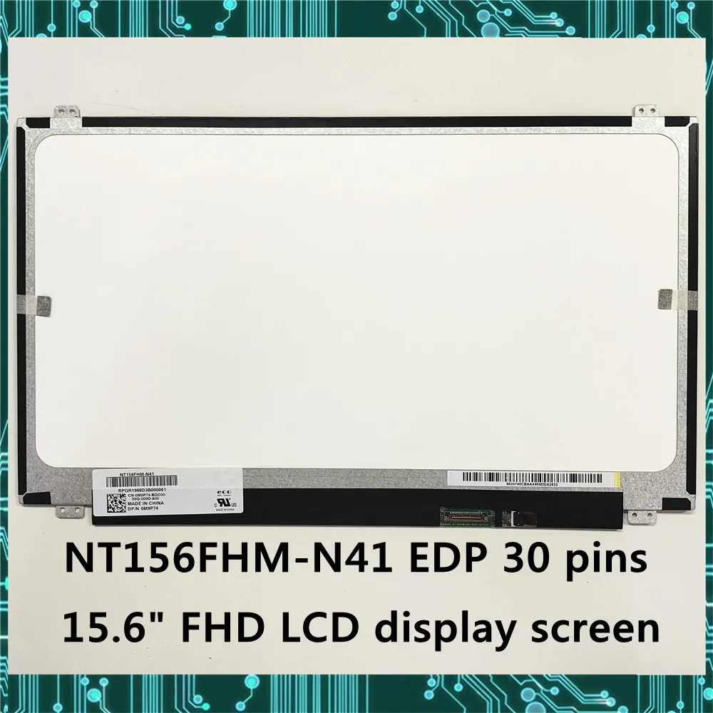 NT156FHM N41 V8.0 15 6 &quotНоутбук ЖК дисплей экран дисплея P/N 5D10K93434 FHD 1920X1080 EDP 30 контактов