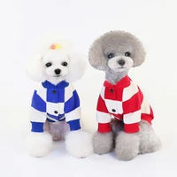 winter cartoon dog jacket dog clothes for dogs coat jacket cotton ropa perro french bulldog dogs pets warm pocket zipper sweater