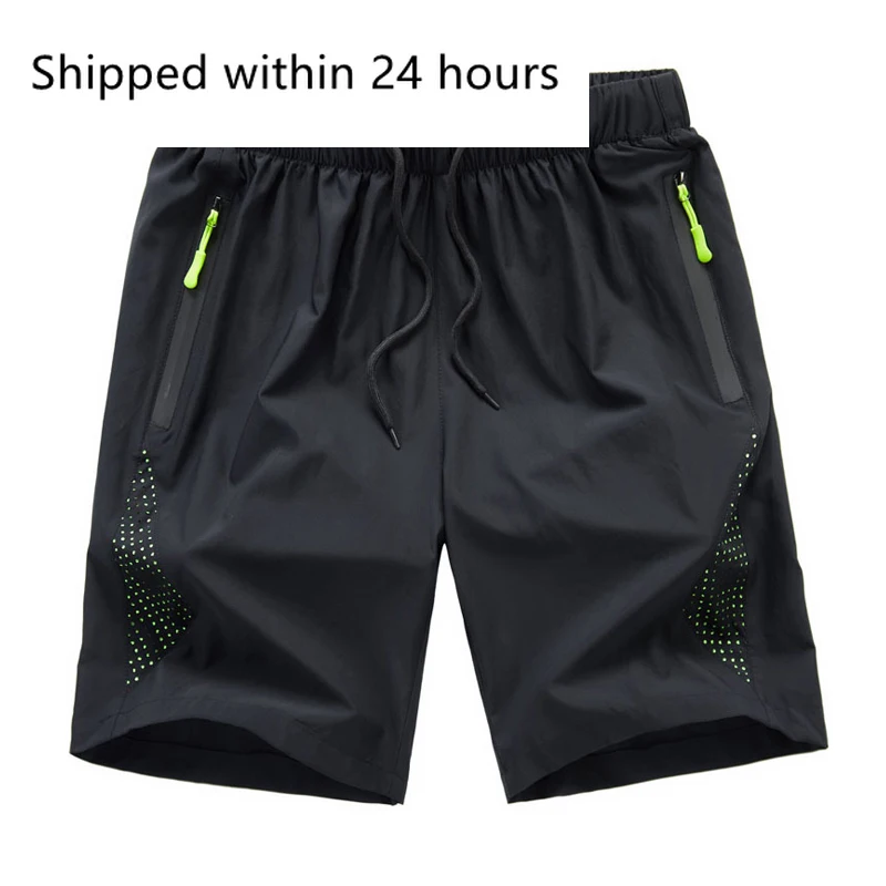 

Men's Cargo Shorts Casual Summer Man Elastic Waist Beach Shorts Male Quick Dry Outdoor Breathable Shorts homme Clothing