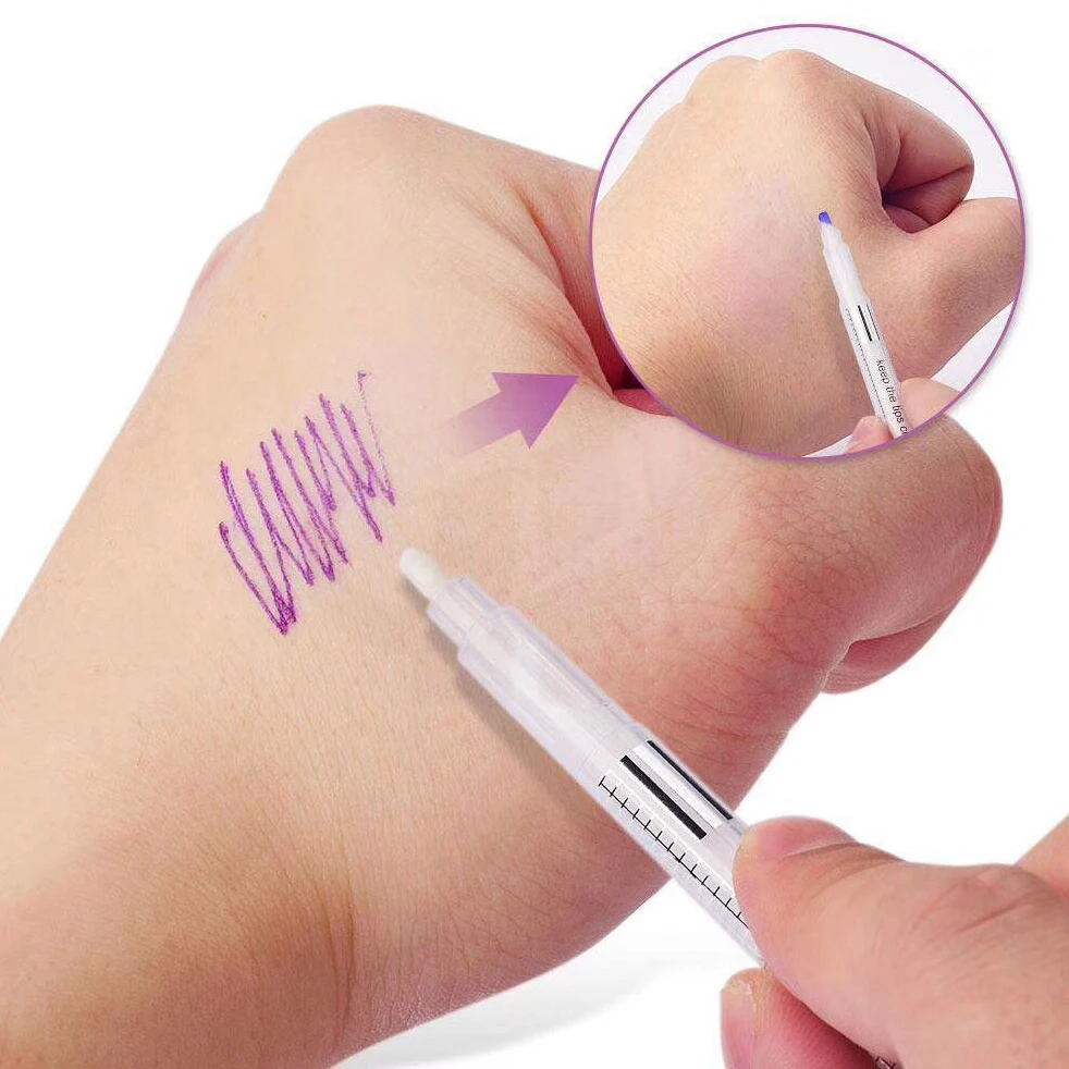 

2set Microblading Accessories Tattoo Eraser Marker Pen Magic Eraser Remover Tool for Semi Permanent Makeup Eyebrow Body Art