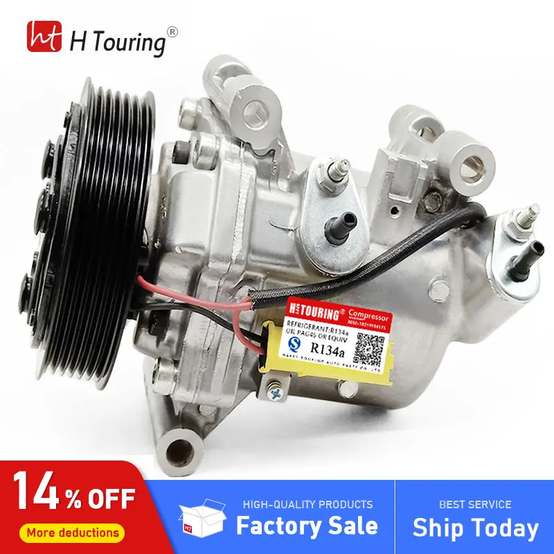 Компрессор кондиционера для citroen C Elysee 2012 2013 2014 2015 Peugeot 301 1.6L 9806599380 JSR11T602078 9676011680