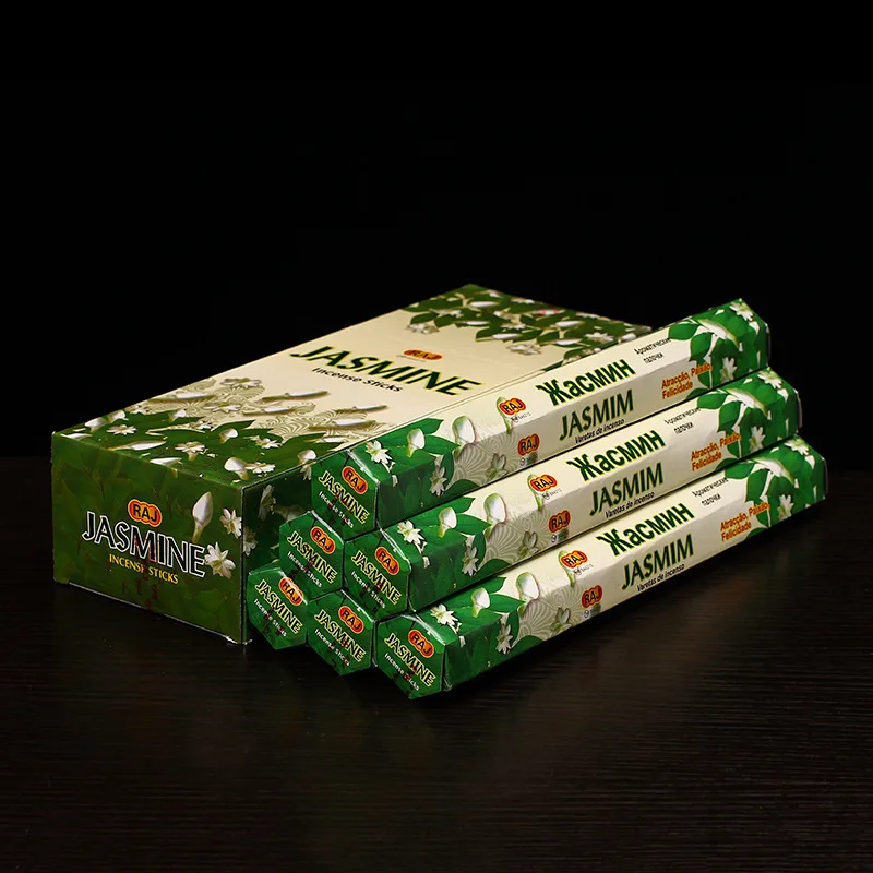 T ручной работы Индийские ароматические палочки Жасмин ароматы для дома