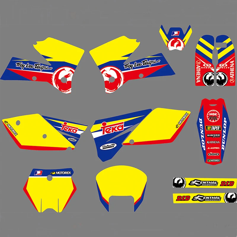 

1157 3M Motorcycle Decal Sticker Graphics Kits for KTM SX 2005 2006