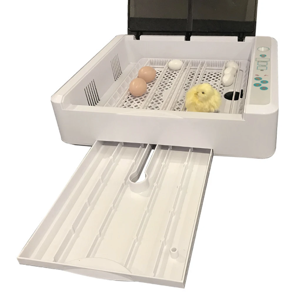 

36 Egg Incubators Automatic Egg Incubator Poultry Hatcher Digital LED Displays Temperature Control Turning Light for Chickens