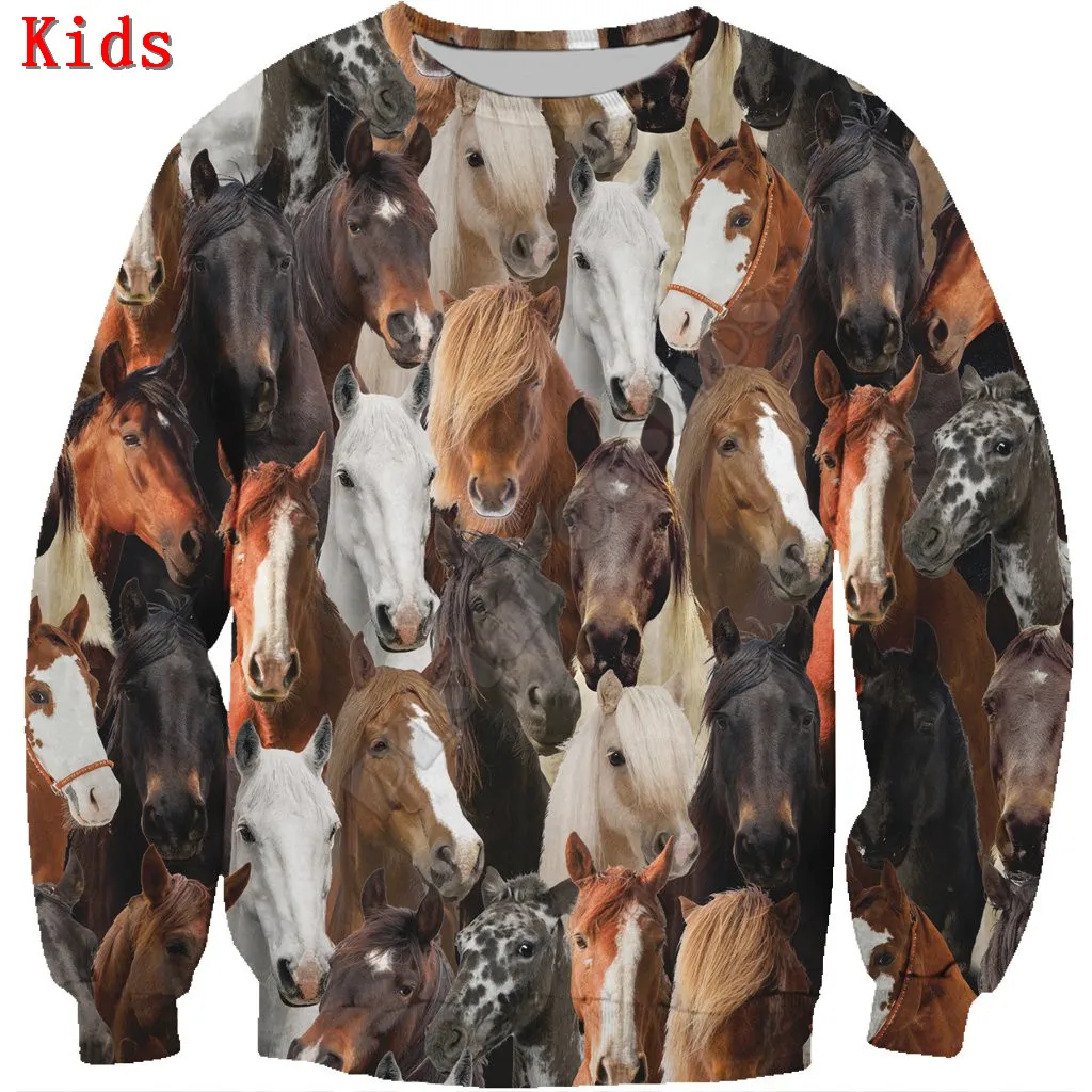 You Will Have A Bunch Of Irish Wolfhounds 3D Printed Hoodies Boy For Girl Long Sleeve Shirts Kids Animal Sweatshirt