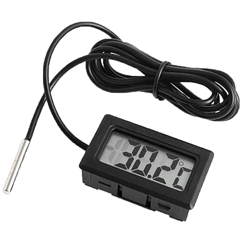 

Digital LCD Temperature Sensor Humidity Meter Thermometer Hygrometer Gauge Thermometer Water Temperature Meter