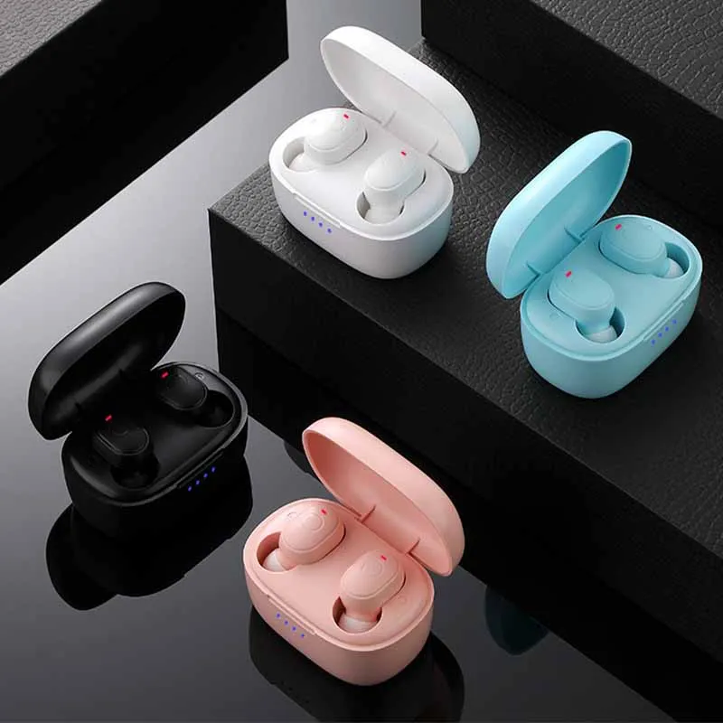 

Wireless Earphones Bluetooth Headphones TWS In-Ear Sports Earbuds Mic Gaming Headset For Smartphone Handfree With Noise Cancelin