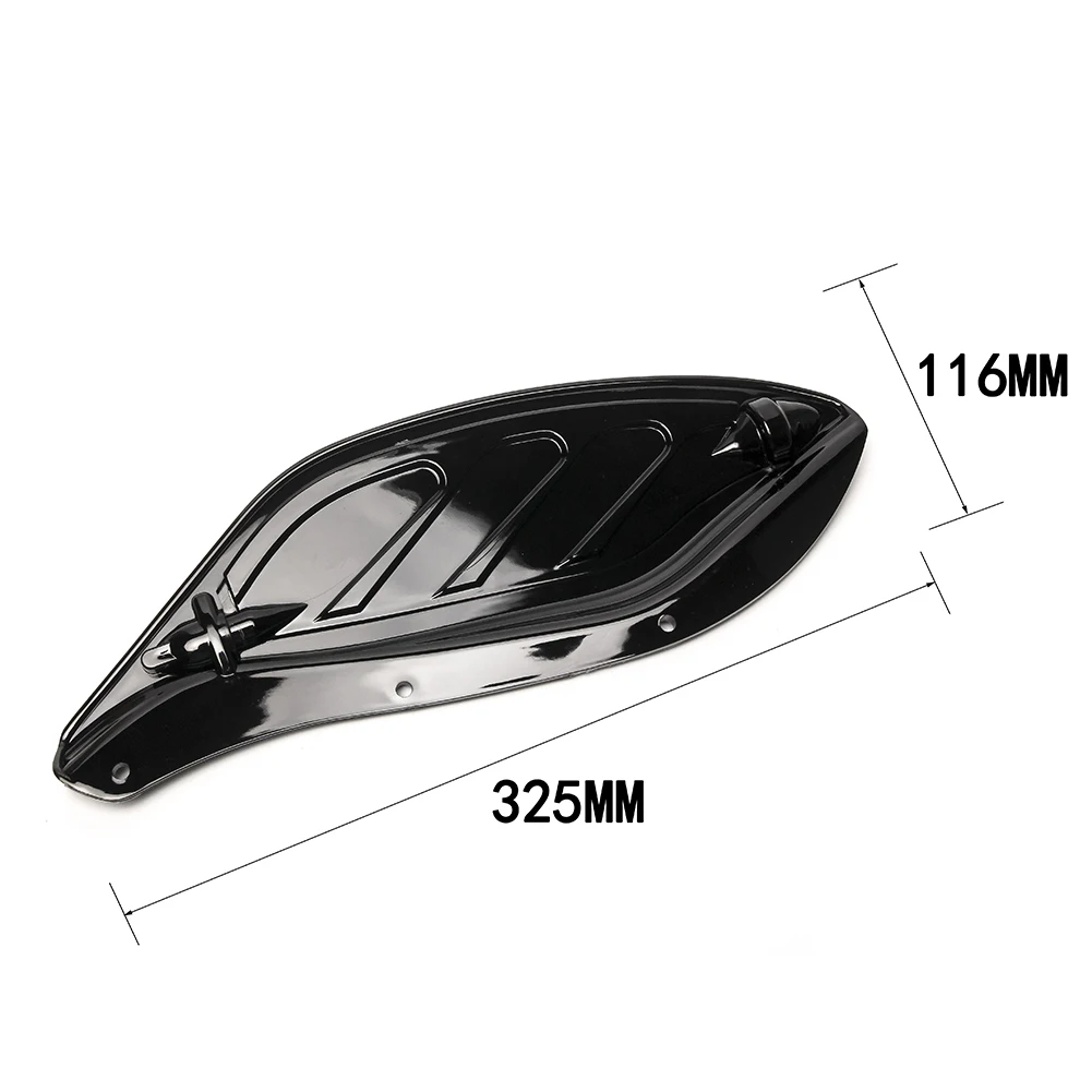 Triclicks Motorcycle Windshield Side Wing Air Deflectors For Harley Touring 2014 2015 2016 Adjustable Fairing Wings | Автомобили и