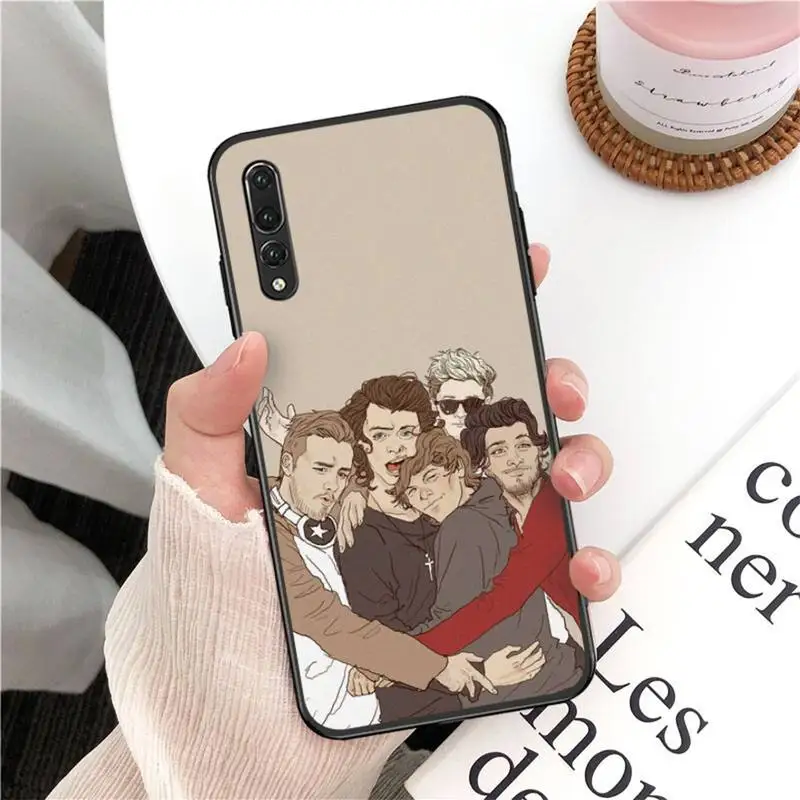

MaiYaCa One Direction Louis Tomlinson Phone Case For Huawei P10 20 30 40 lite pro Psmart2019 Mate 10 20 lite pro