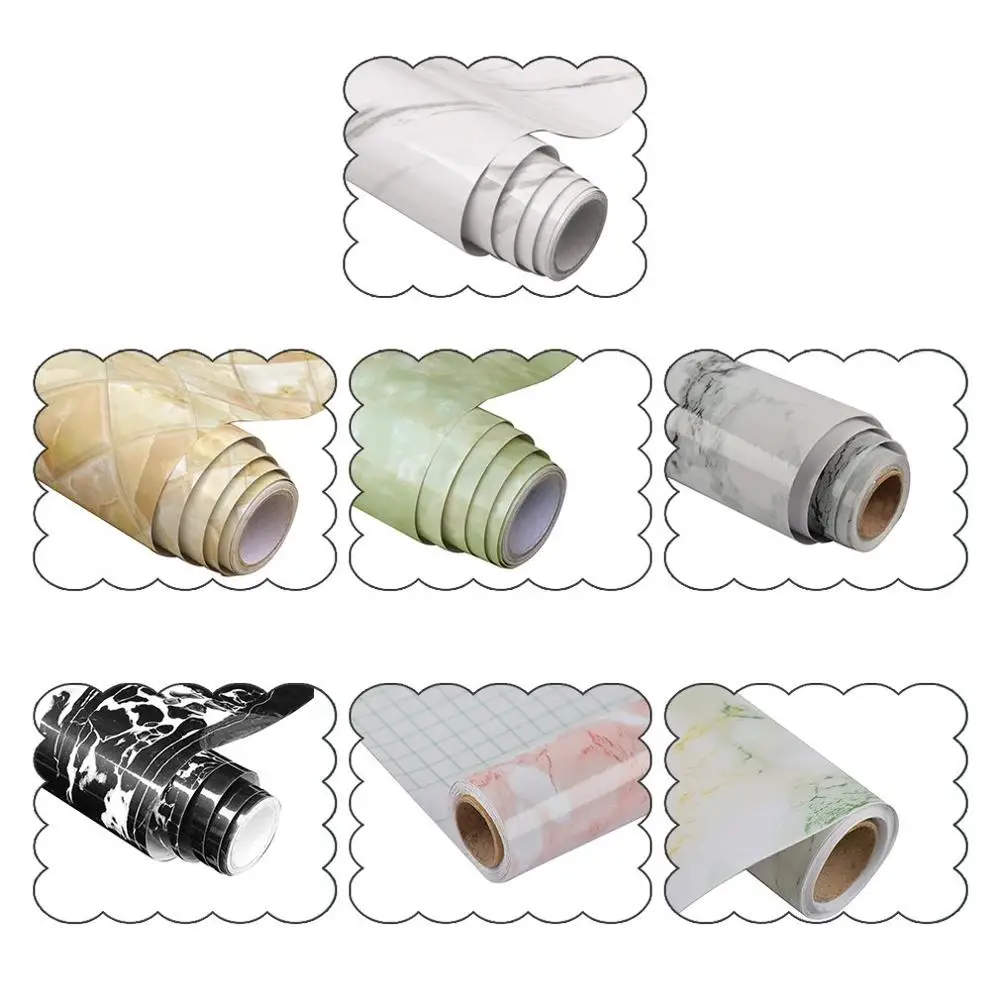 Мраморные обои водонепроницаемые самоклеющиеся настенные наклейки для