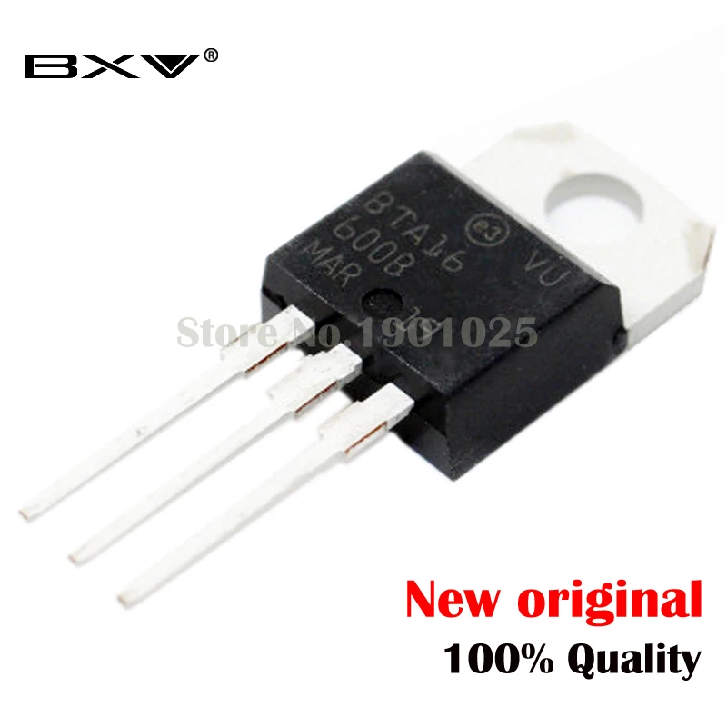 10 шт./лот BTA16 600B TO 220 600 Triac 16 Amp Вольт Новый и оригинальный|Интегральные схемы| |