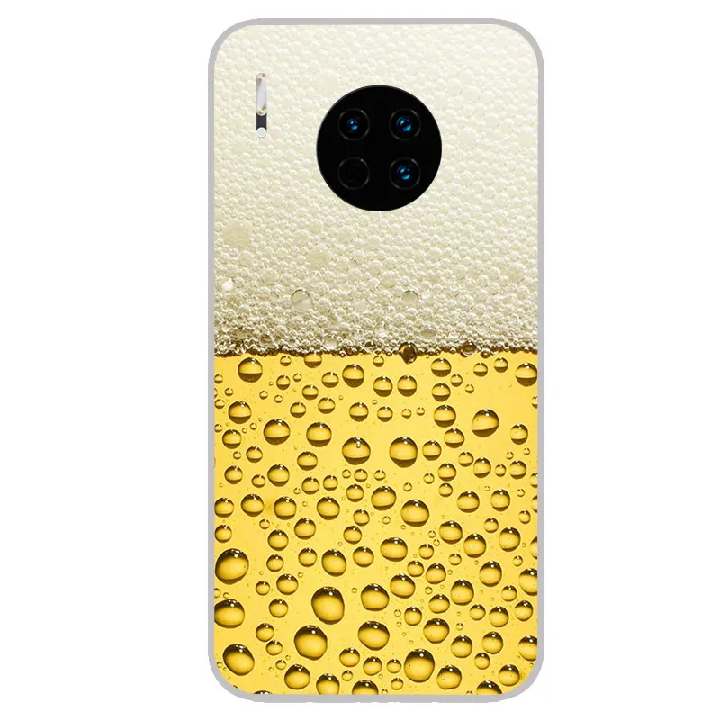 Ледяное Пиво мягкие силиконовые чехлы для huawei mate 30 Pro 20 10 Lite 9 Nova 5 4 3 3i TPU