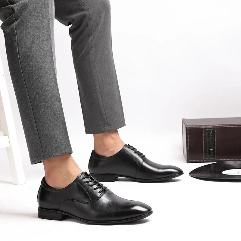 

Casual Male Shoe Men Black Casual Shoes Mens Luxury Leather Leisure Fashion Sneakers Sport Hot Sale For Sports Man Flat