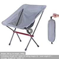 portable ultralight folding chair camping beach chair high load aluminiu fishing hiking picnic bbq seat chairs outdoor tools new