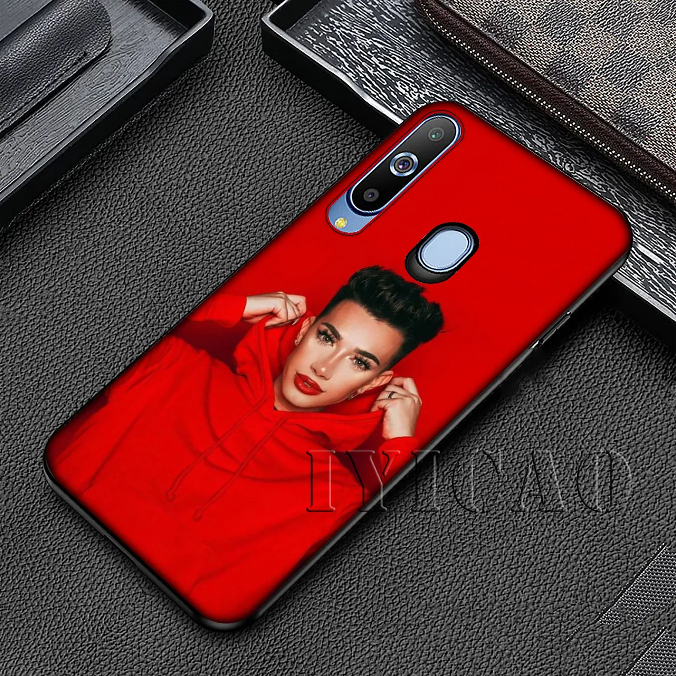 IYICAO makeups James Charles Soft Silicone Case for Samsung Galaxy A70 A60 A50 A40 A30 A20 A10 M10 M20 M30 M40 A20E Cover |