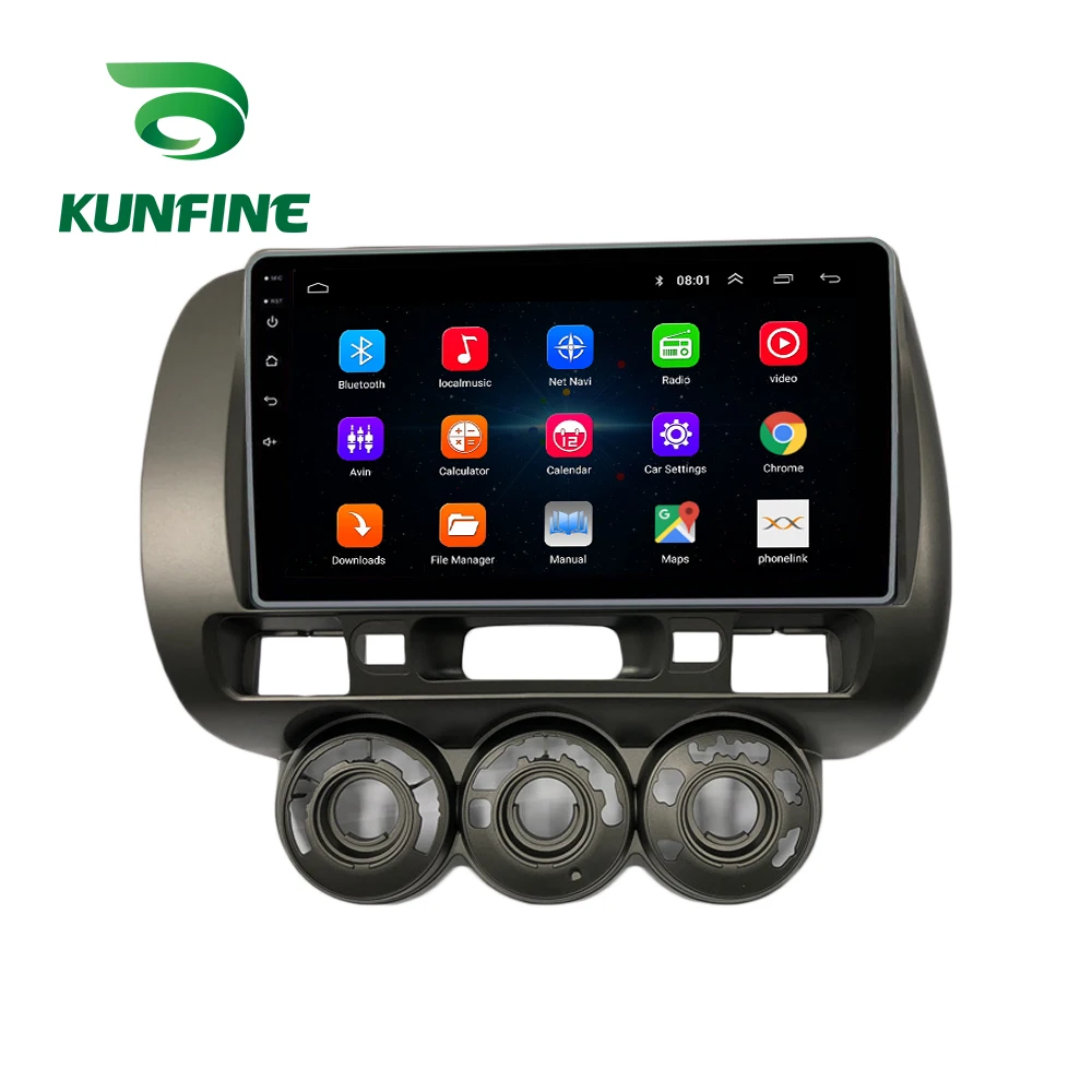 Восьмиядерный автомобильный DVD-плеер Android 10 0 GPS-навигация для Honda FIT CIVIC 04-07 Everus S1