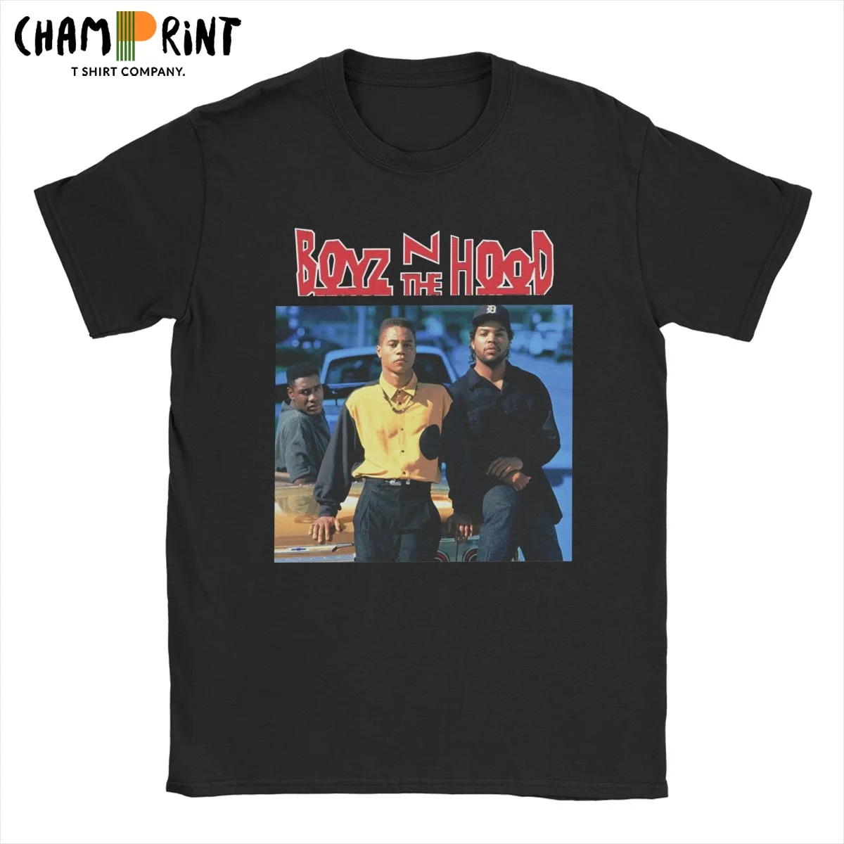 

Men T-Shirt Boyz N The Hood Funny Cotton Tee Shirt Short Sleeve 90s Hip Hop T Shirt Crew Neck Tops Gift Idea