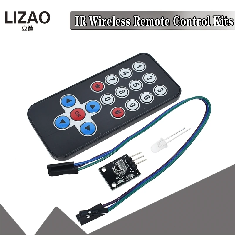1 лот инфракрасный ИК беспроводной модуль дистанционного управления наборы DIY Kit