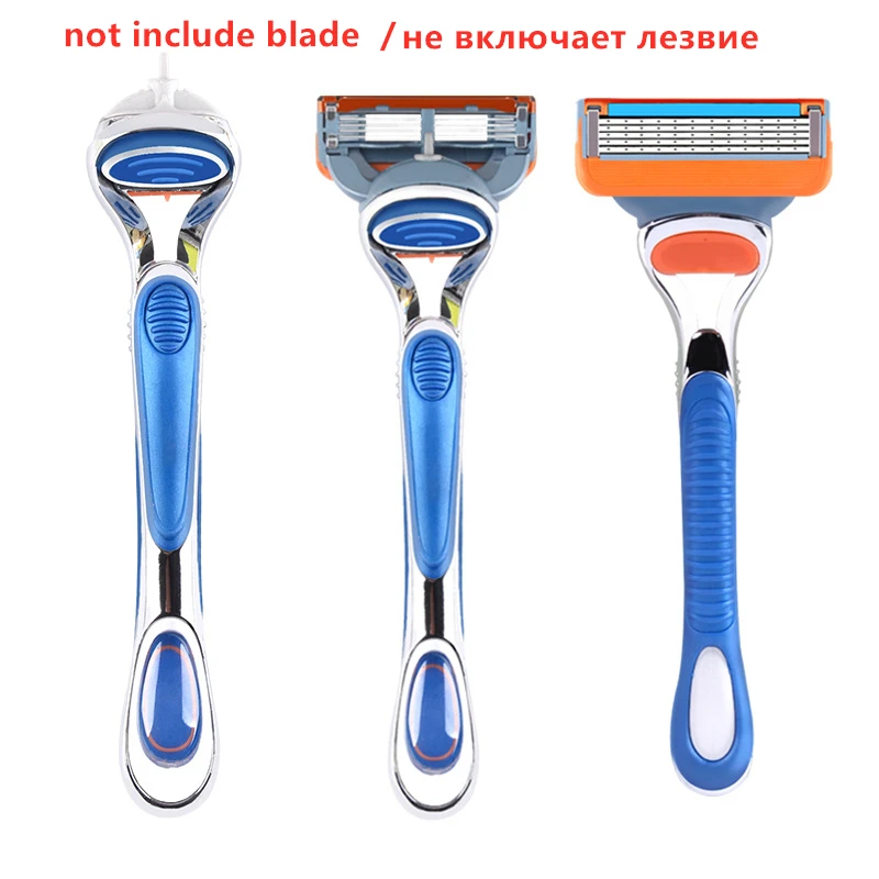 

1Pcs Quality Handle Men's Face Care For 5-layer Shave Razor Blades for Men Top quality Handle for Gillettee Fusione Proglide