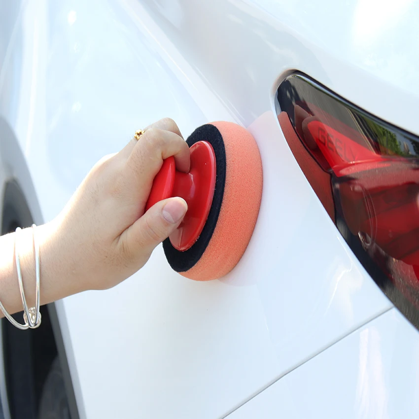 5 шт. Губка Из Микрофибры Для Полировки Автомобиля|Губки для ваксы| |