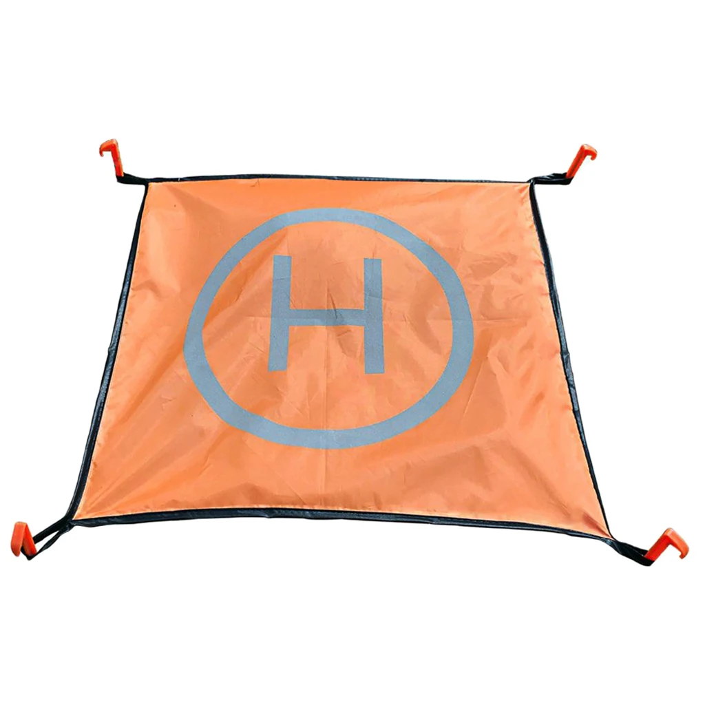 

Foldable Landing Pad for Drone Parking Apron Pad Waterproof Drones Apron with Luminous Reflective Function