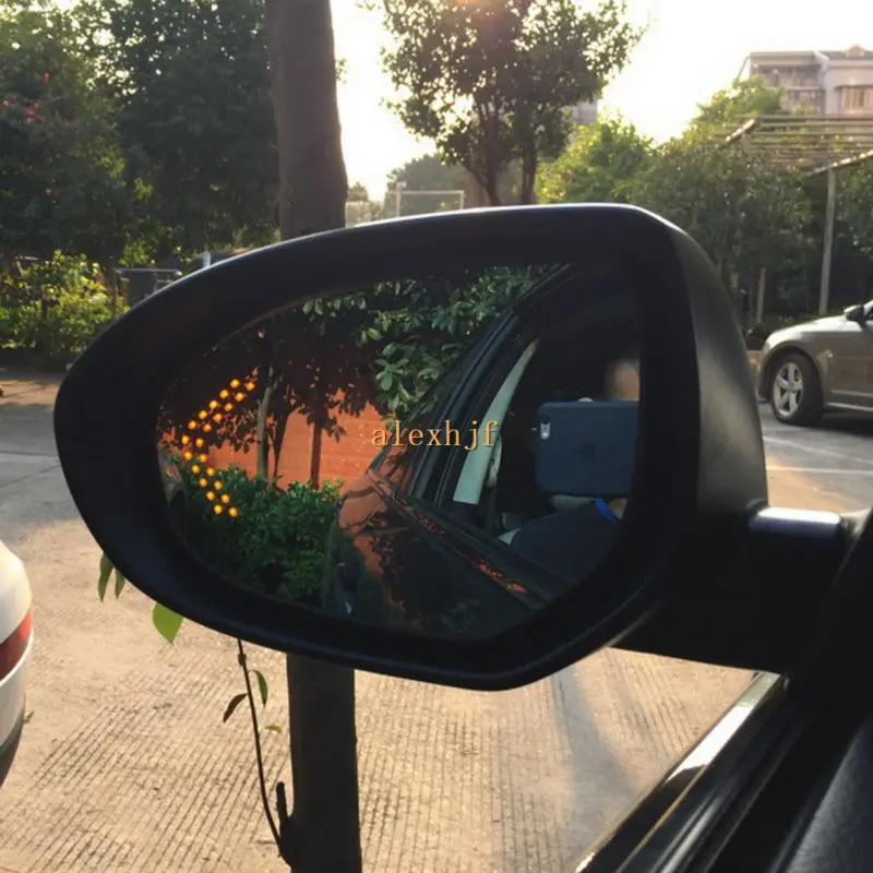 Зеркало заднего вида Varthion для Mazda 6 Rui wing большое поле зрения синее зеркало