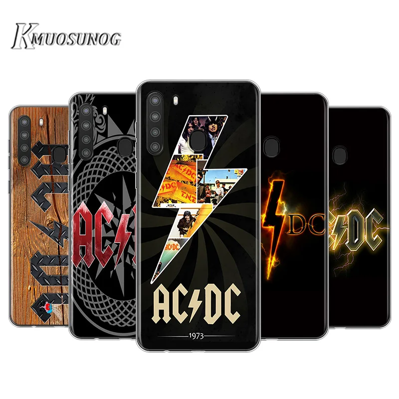 AC DC постер музыка для Samsung Galaxy A90 5G A80 A70S A70 A60 A50 A50S A30S A20 A20E A2Core A10S A10 A10E чехол