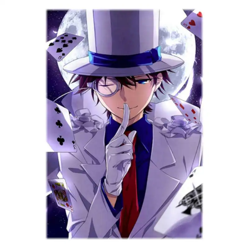 

Conan Plastic puzzle Kaitou Kiddo jigsaw puzzle 1000 pieces adult Kid the Phantom Thief Difficult Unpack the educational toys