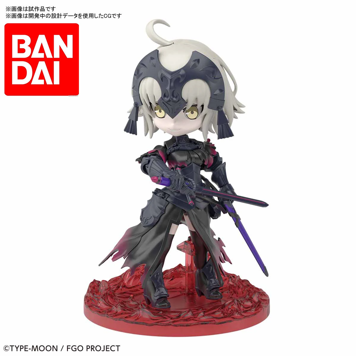 Bandai FGO Mash Kyrielight сабля альтер Миямото Мусаси судьба/большой заказ фигурку модель