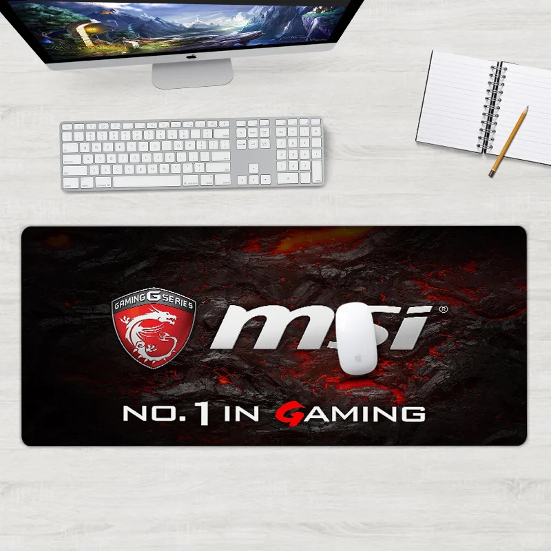 Высокоскоростной игровой коврик для мыши и клавиатуры серии Red Dragon 700*300 мм