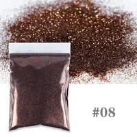 50gbag brown grey luxury glitter nail shiny powder decoration sparkly manicur pigment dust for diy crafts nail art accessories