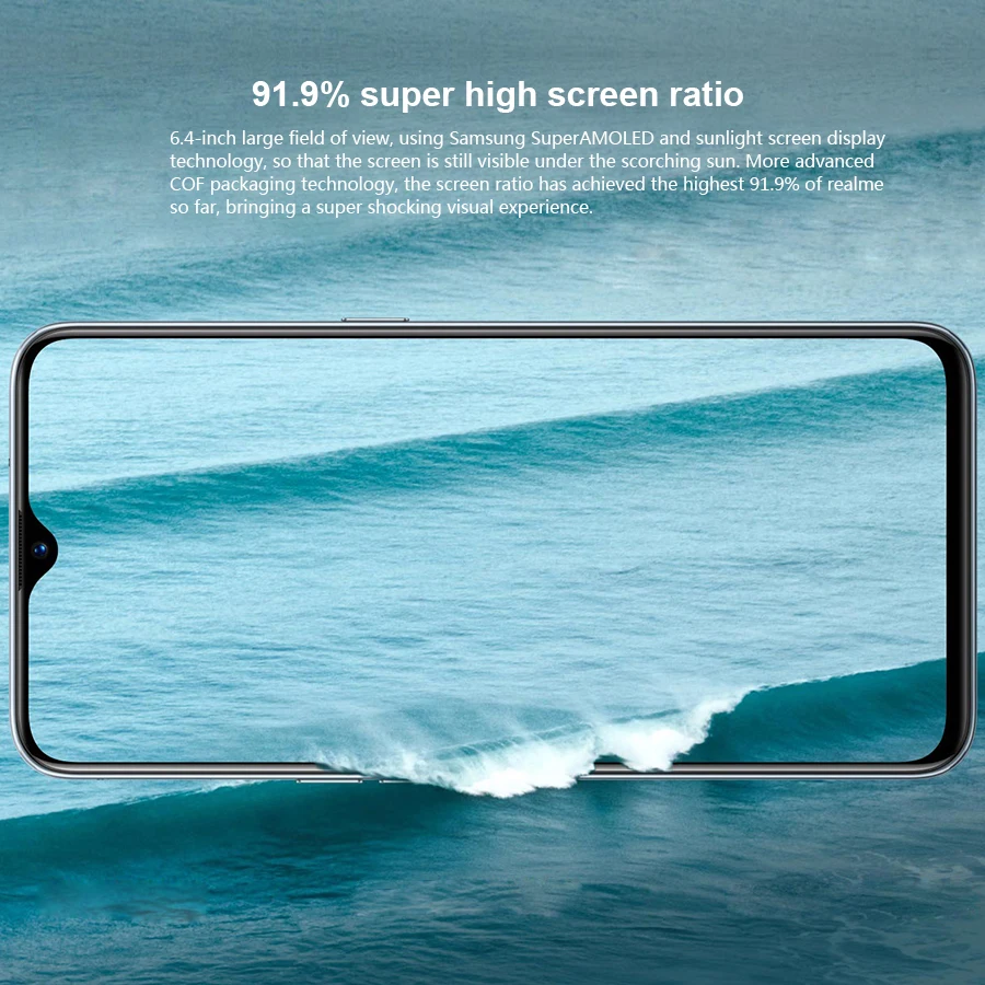 Мобильный телефон Realme X2 с глобальной версией 6 4 дюймов 8 ГБ ОЗУ 128 Гб ПЗУ