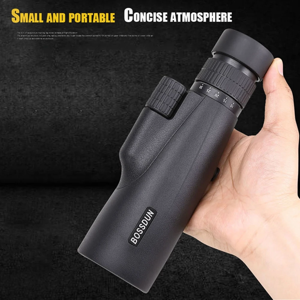 

BOSSDUN 10-30X50 Monocular Waterproof Night Vision Zoom Pocket Spotting Telescope For Hunting Camping Tourism