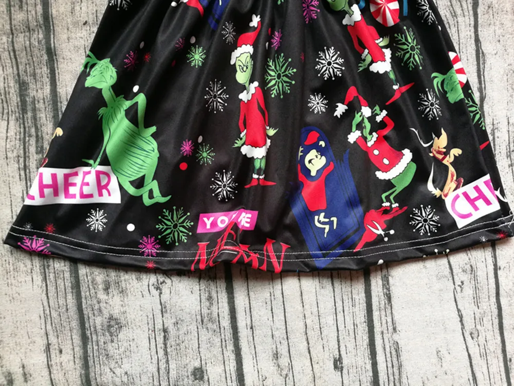 Оптовая продажа платье для малышей Рождественская одежда детей милое детское из