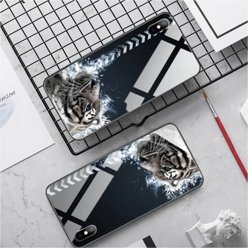 Стеклянный дизайнерский чехол для Iphone 12 7 8 PLUS 6s 11 Pro Max XR|Бамперы| |