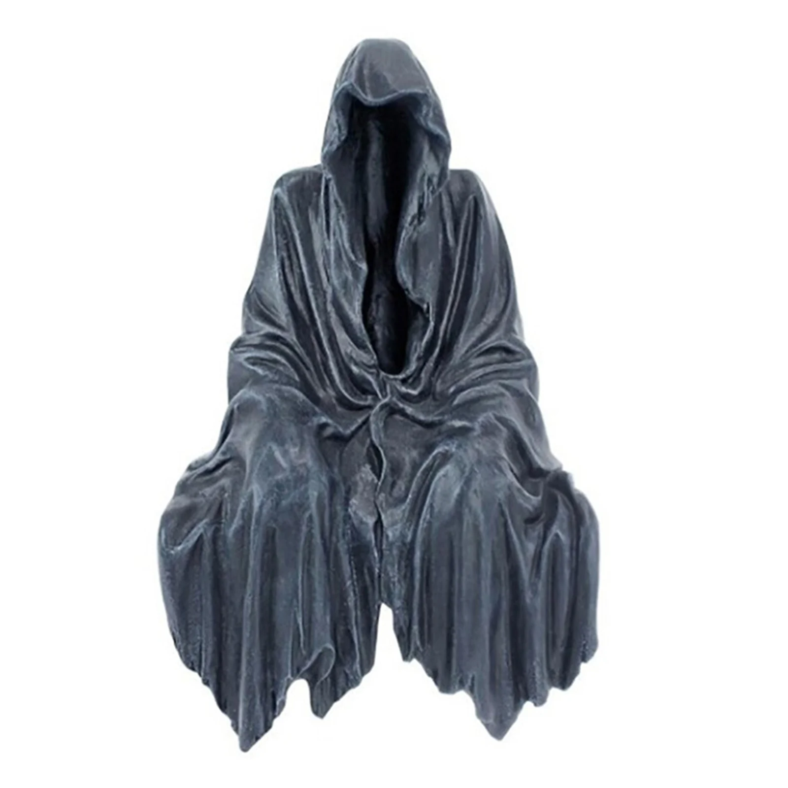 

Сидячий волшебник, черная фигурка для украшения полки, украшение для стола, домашний декор, Художественная Скульптура, Статуэтка из смолы, д...