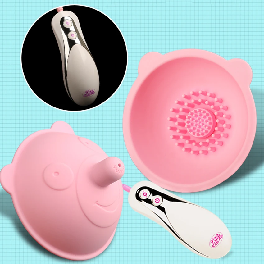 Медведем momo груди массажер стимуляция в соски вибратор Эротические товары для