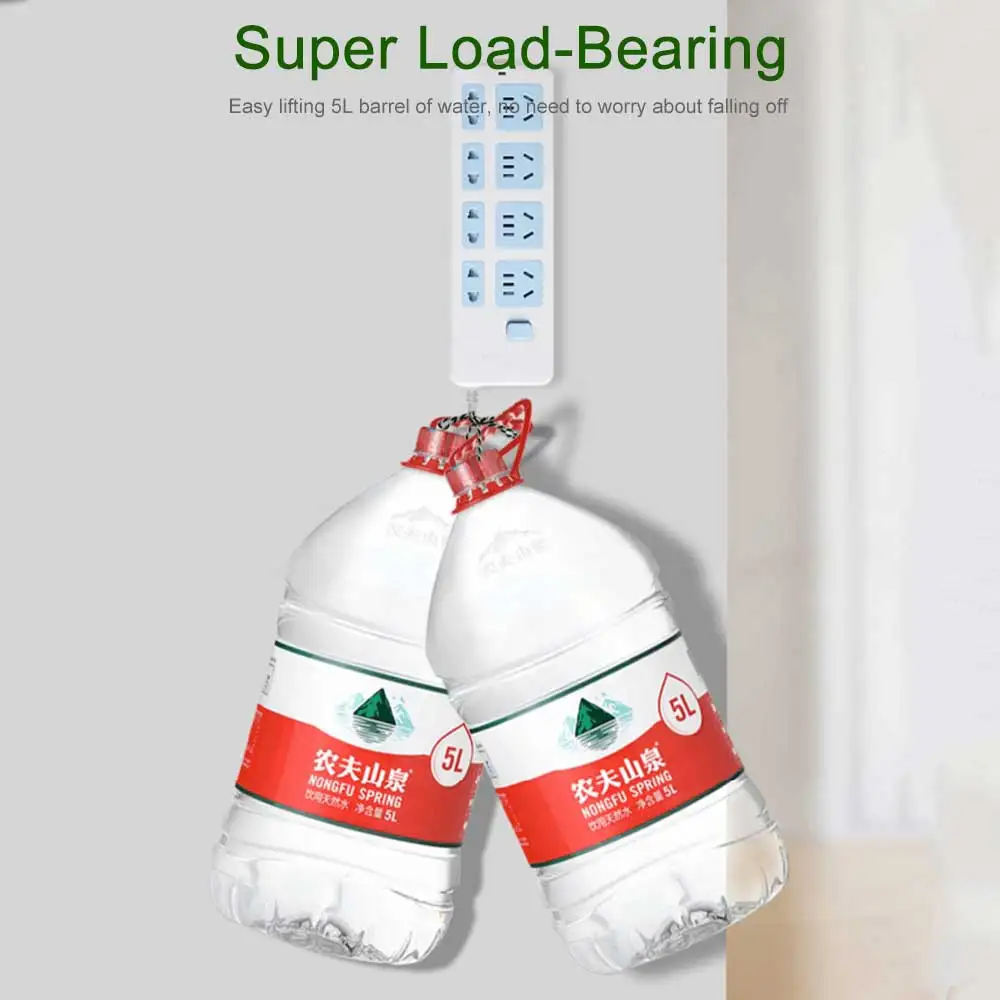 Бесшовный держатель для штепсельной вилки настенный фиксатор держатели